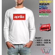 Aprilia Motorcycle LONG SLEEVE T-Shirt Automotive Distro T-Shirt