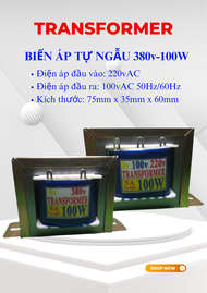 Biến áp 380v 5A Biến áp 380v ra 220v Biến áp 380v ra 100v Biến áp 220v ra 100v 50Hz/60Hz hàng chất l