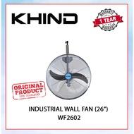 KHIND INDUSTRIAL WALL FAN (26") WF2602 #KIPAS DINDING BESI#风扇