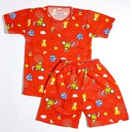 Unisex Imported Children's Clothing Set Short Sleeve Shorts Latest 2025 Basic Korean Style Ages 1 - 