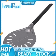 Turning Pizza Peel with 8 inch Aluminum Round Pizza Paddle, 23.6 inch Overall, Outdoor Pizza Oven Ac
