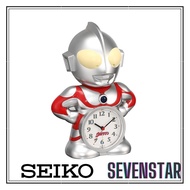Seiko Clock Alarm Clock Ultraman Character Type Talking Alarm Analog JF336A Direct From Japan