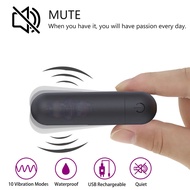 Wireless Bullet Vibrator 10-Frequency Strong Vibration MINI Massager for Women Masturbation Personal Massager Vibrator USB Charging, Fully Waterproof