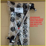 ( 100% ORIGINAL ) VOLKSWAGEN POLO POLO SEDAN VENTO ABSORBER LINK STABILIZER LINK 6R0 411 315 6R04113