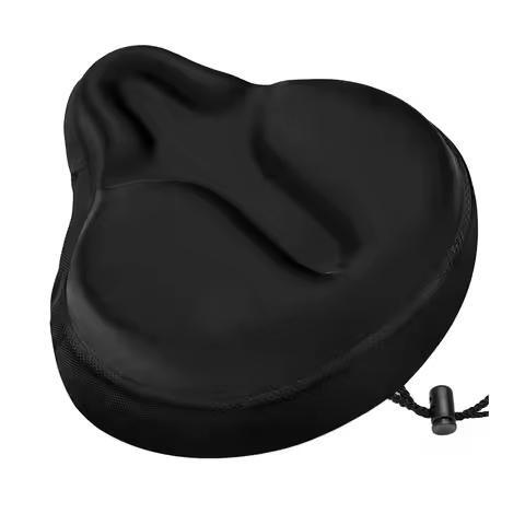 Bike Seat Cushion - Bike Seat Cover for Bicycle Seat and Exercise Bike, for , Cruiser, Stationary Bi