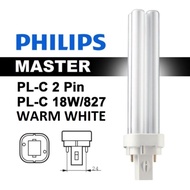 Philips Master PL-C 18W/827 - 2Pin - 6 Pieces Free 4 Pieces (Warm White)