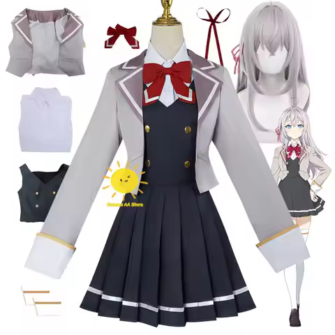 Anime Alisa Mikhailovna Kujou Cosplay Alya Sometimes Hides Her Feelings in Russian Cosplay Costumes 