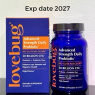 Lovebug Probiotic 50 Billion contains 30 capsules Lovebug Probiotic