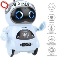 LALPINA Pocket Robot, Voice Recognition Smart Robot Talking Interactive Robot, Recording Singing Dan