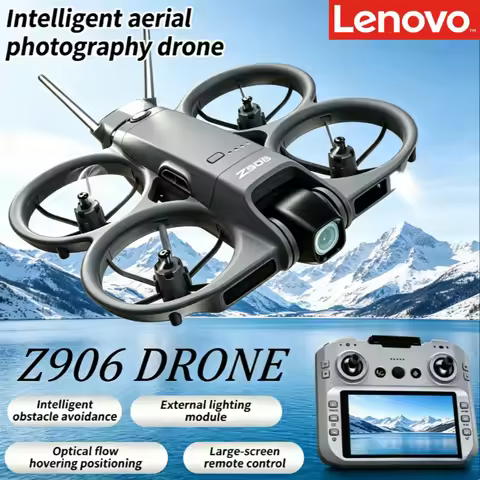 Lenovo Z906 GPS Foldable Drone 8K Dual Camera 6Axis Gyro 4Side Obstacle Avoidance Optical Flow Smart