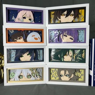 Game Light Box Genshin Impact Xiao Figure for Bedroom Decor Led Night Light 3D Paper Cut Lightbox Ge