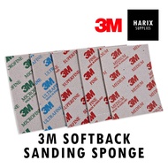 3M Softback Sanding Sponge Polishing 02600 02601 02602 02604 02606 4 1/2 in x 5 1/2 in