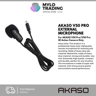 AKASO External Microphone for V50x / Brave 7 / Brave 6 Plus / V50 pro / EK7000 pro