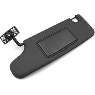 Nakuuly Left Driver Side Sun Visor Black Compatible with Jeep Wrangler JK 2007-2018 Replace 6CJ07DX9