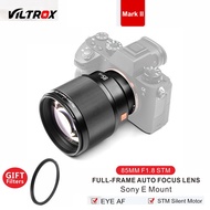 VILTROX 85mm f1.8 Mark II STM AF Lens for Camera SONY E-mount A9II a7IV a7RV a7SII A6500 A6600