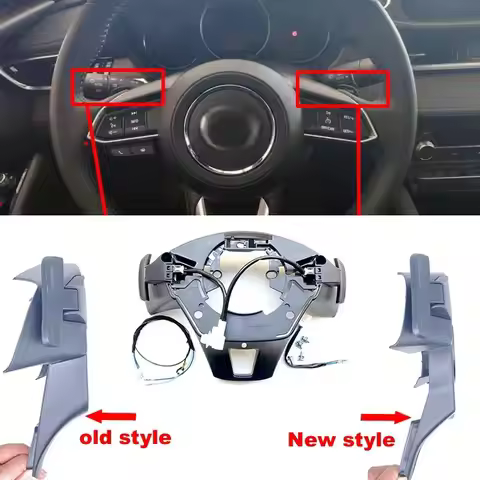 Car Steering wheel shift paddle For Mazda 2 3 6 Axela Atenza CX4 CX5 CX-30 Car Steering Wheel Paddle
