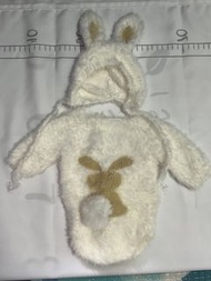 初生嬰兒兔仔衫 另有拍照背景布