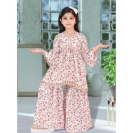 (Pre-Order) Alia Bhat Kids/Girls New Modern Sharara/Palazzo Suits