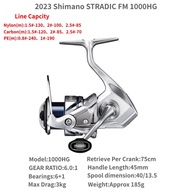 2023 Shimano STRADIC FM 1000S C2000S 2500S 2500SHG C3000HG C3000 C3000XG 3000MHG 4000MHG 4000XG รอกม