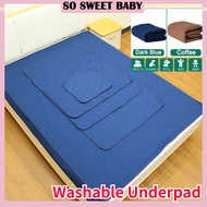 Washable Changing Mat Underpad Urine Pad Incontinence Mattress Protector Pelapik Tilam Kalis Air Ken