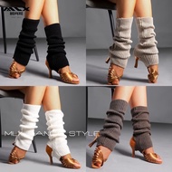 Mu Lanxi New Style Latin Dance Wool Thermal Socks National Standard Dance Foot Socks Practice Perfor