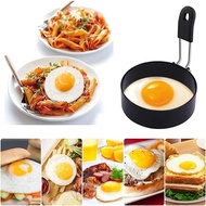 Egg Ring With Silicone Handle Egg Ring For Frying Eggs Nonstick Round Egg Cooker Ring Egg Mould