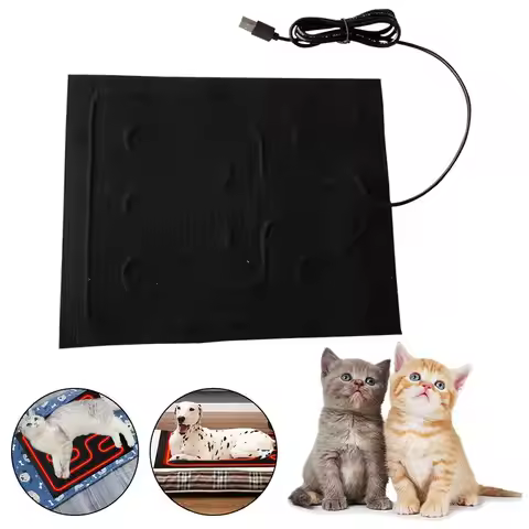USB Heating Film,Electric Cloth Heater Pad Heating For Clothes Seat Pet , Indoor Pet Heating Pad For