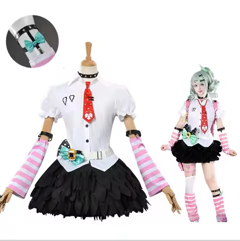 Zenless Zone Zero Cosplay Costume Chinatsu Outfit Angels Of Delusion Jirai Kei Y2K Lolita Halloween 