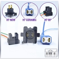 H7 Bulb Ceramic Socket Headlamp Spotlight Lamp Lampu Satria FLX Alza Isuzu Dmax Proton Saga Soket