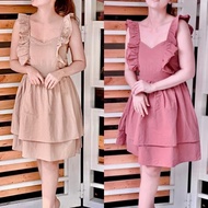 NESSA RUFFLE MINI DRESS