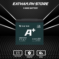 Tianneng 20.AH 12V Ebike / Rechargeable Lead Acid Battery A+ A6