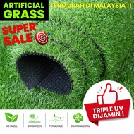 [ROLL]ARTIFICIAL GRASS CARPET FAKE SYNTHETIC GREEN GRASS CARPET ROLL Karpet Rumput Tiruan Murah OUTD
