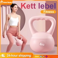 Kettlebell 4/6/8KG Soft Kettlebell Set Candy Colored PVC Kettlebell Unisex Yoga Squat Dumbbell Fitne