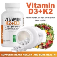 D3 & K2 Vitamin Supplements Support Bone Health, Support Cardiovascular Health, Promote Healthy Immu