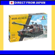 Italeri (ITALERI) Tamiya 1/35 Military Series No. 6589 M109A2/A3/G Self-Propelled Gun Plastic Model 