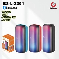 3x2"Inch LED Portable Super Bass Speaker Portable Bluetooth Speaker Bass Boosting Sound Portable L-3
