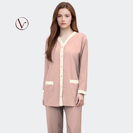 VERMILLION V17029 Set Pijama Wanita M-3XL | Women’s Pyjamas Set