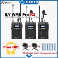 BOYA BY-WM8 Pro K1/K2 wireless microphone,Camera wireless microphone