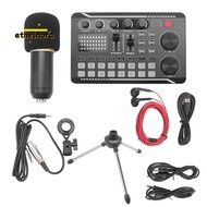 Microphone Set Accessories Condenser Microphone Set Live Sound Card F998 BM800 Set