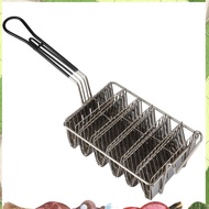 Taco Fryer Basket, Taco Shell Fryer, Holds 6  Deep Fryer Taco Holders Basket with Grip Handle Taco H