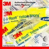3M Earplug E-A-Rsoft Yellow Neons Foam Earplugs 311-1250 Corded (Replaced by 311-4266 / ES-01-005) 3