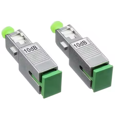 Female to Male Fiber Optic Attenuator, 0dB 1dB 2dB 3dB 5dB 7dB 10dB 15dB 20dB SC/APC, Free Shipping,
