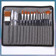 (XCTS) Multi-Purpose Watercolor Brush Acrylic Brush with Drawstring Case Artist Paint Brush Set for