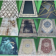 KARPET 3D VIRAL SAIZ  6XL/KARPET VELVET DESIGN CAT TUMPAH