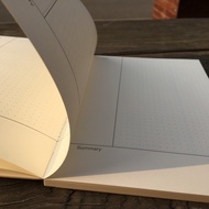 Simple Cornell Notebook Grid Notebook Grid Notebook Stationery b5 Handbook Blank Notebook Geometric 