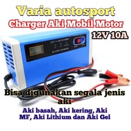 Charger Aki Mobil | Charger Aki Mobil Zmart10 Lcd 12V 10A Lcd Motor