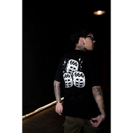 Metal t-shirt Satanic Distro t-shirt Men Women Black SIXCISSORS 666 DEDADU