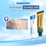 Combo Phytocin V2 Hybrid Cream & sunscreen FINISH LOTION SPF50+/PA+++ Pharmesthentic CAMUD