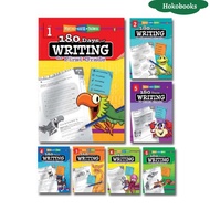Book - Writing Practice 180 Days of Writing - From Grade K,1,2,3,4,5 6 - Black and white laser print