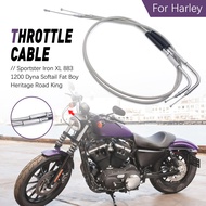 Motorcycle parts Throttle Cable Line Wire For Sportster 883 1200 XL883 XL1200